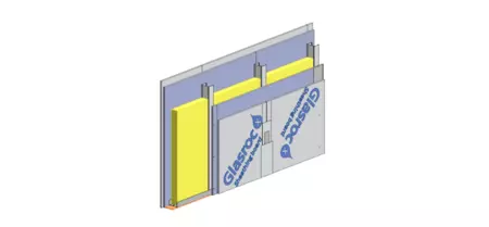 GLASROC® X ÉPÍTŐLEMEZ BELTÉRI FELHASZNÁLÁSRA