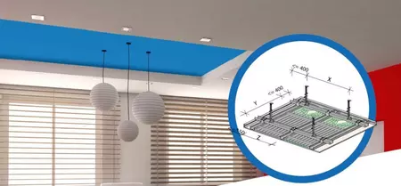 HŰTŐ-FŰTŐ ÁLMENNYEZET RIGIPS CLIMA TOP RF ÉPÍTŐLEMEZZEL