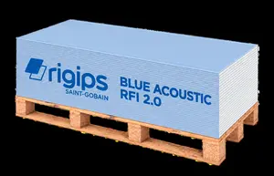 Rigips Blue Acoustic 2.0 gipszkarton raklapon